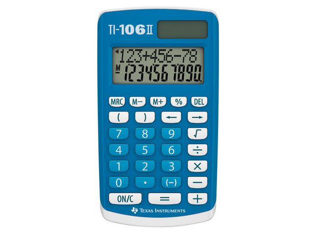 BildeGrundskoleräknare TEXAS TI-106 II