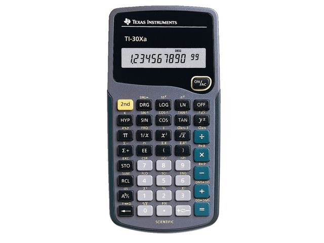 BildeTeknisk räknare TEXAS TI-30 XA