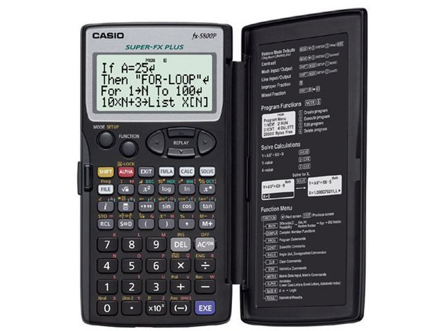 BildeTeknisk räknare CASIO FX-5800P