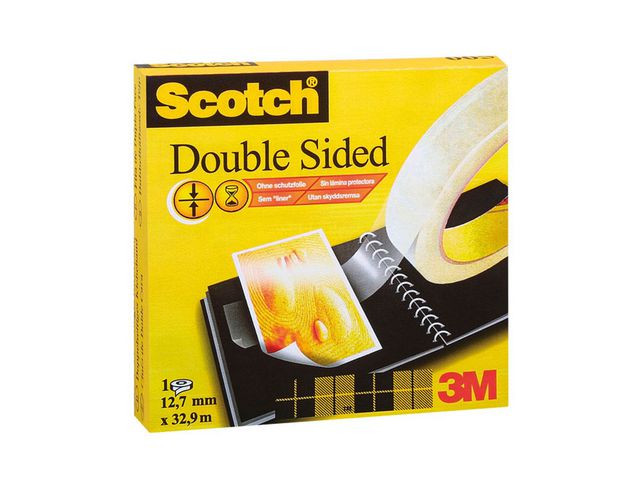 BildeDubbelhäftande tejp SCOTCH 665 33mx12mm