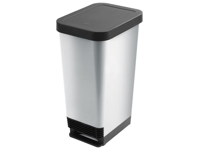 BildePapperskorg CEP pedal 45L grå