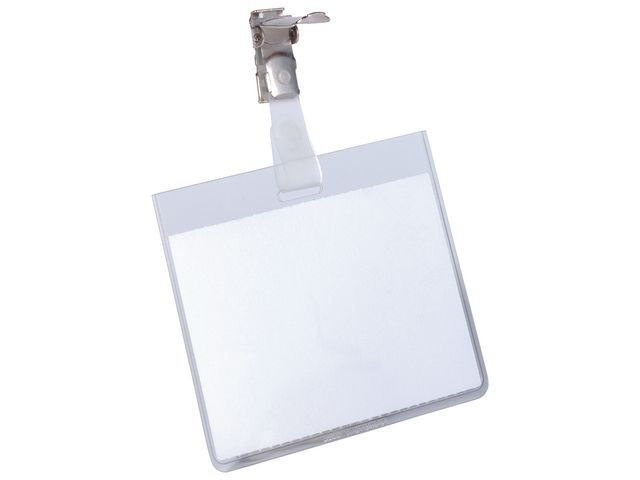 BildeNamnskylt DURABLE clips liggande 25/fp