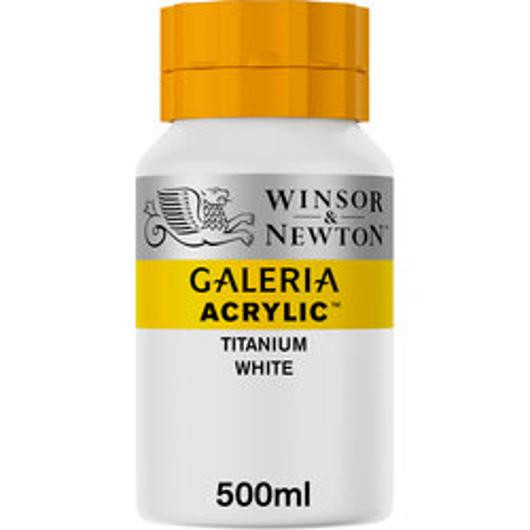 BildeAkrylfärg Galeria 500ml vit