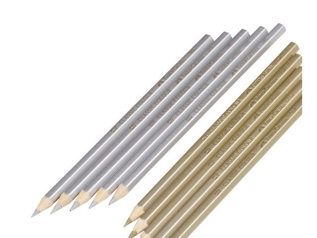 BildeFärgpenna FABER-CASTELL silver 5/fp