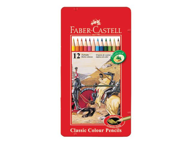 BildeFärgpenna FABER-CASTELL 12/fp