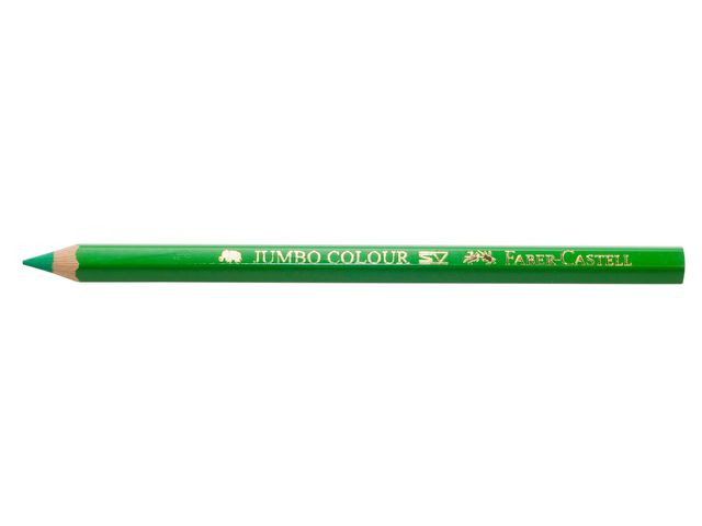 BildeFärgpenna FABER Jumbo ljusgrön 12/fp