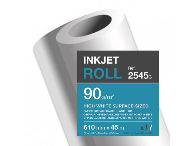 BildeInkjetpapper CLF 610mmx45m 90g