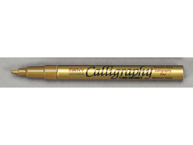 BildeKalligrafipenna MARVY VF 2,5mm guld