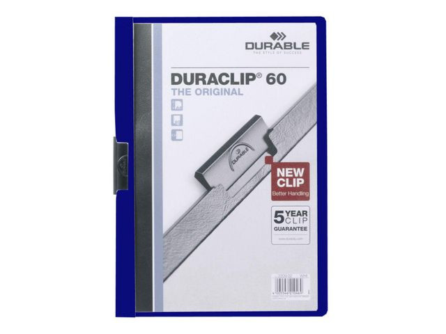 BildeKlämmapp Duraclip 2200 A4 3mm blå