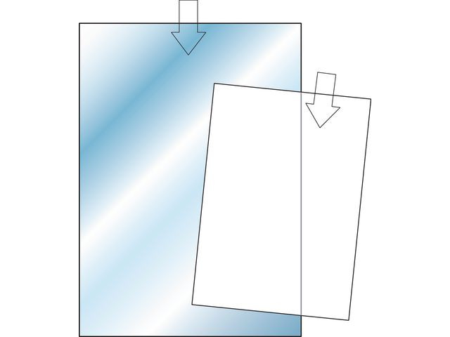 BildePlastfodral präglad 0,12mm A4