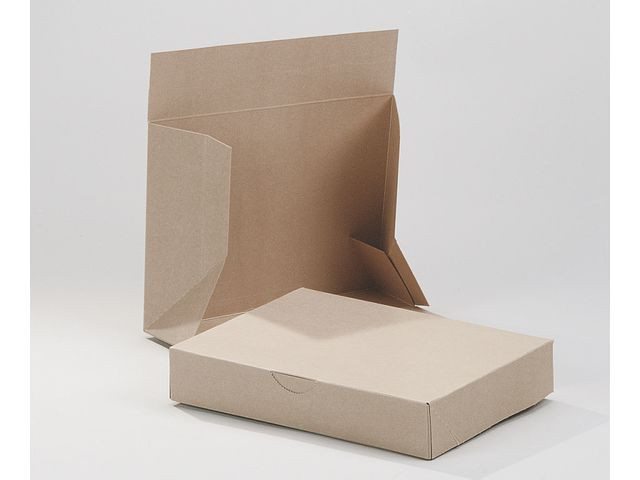 BildeArkivbox Brun. Sv. standard A4 80mm