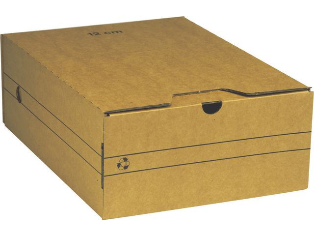BildeArkivkartong A4 120mm brun