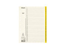 Pappregister Servo A4 1-31 gul flik