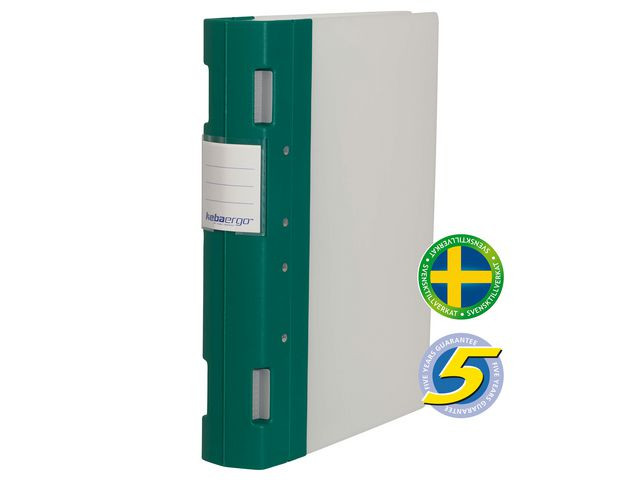 BildeGaffelpärm KEBAErgo A4 55mm grön/neutral