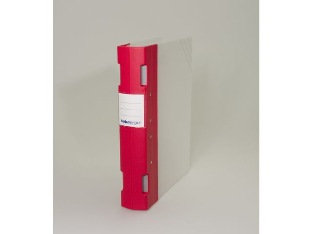 BildeGaffelpärm KEBAErgo A4 55mm röd/neutral