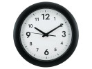 Väggur Easytime Ø30cm svart