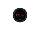 Väggur ALBA LED Ø30cm svart/röd