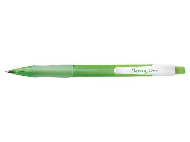 BildeStiftpenna LYRECO återvunnen 0,7mm grön