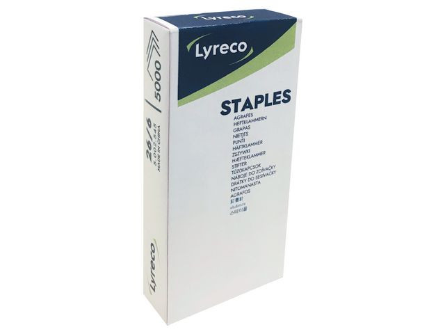 BildeHäftklammer LYRECO 26/6 5000/fp