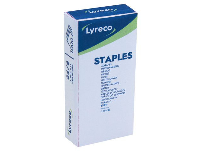 BildeHäftklammer LYRECO 24/6 1000/fp