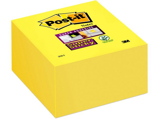 BildeNotes POST-IT SS kub 76x76mm gul