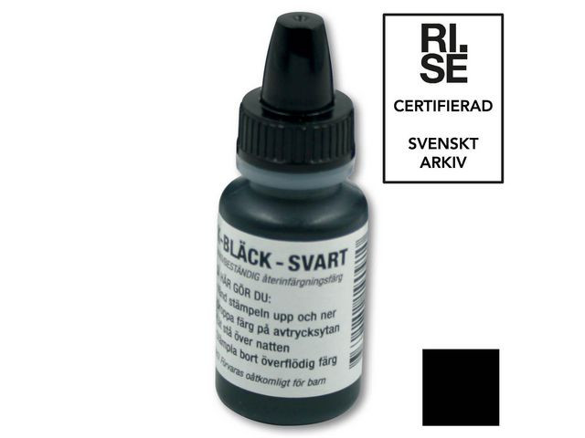 BildeStämpel K-Bläck 10 ml svart (arkivbest)