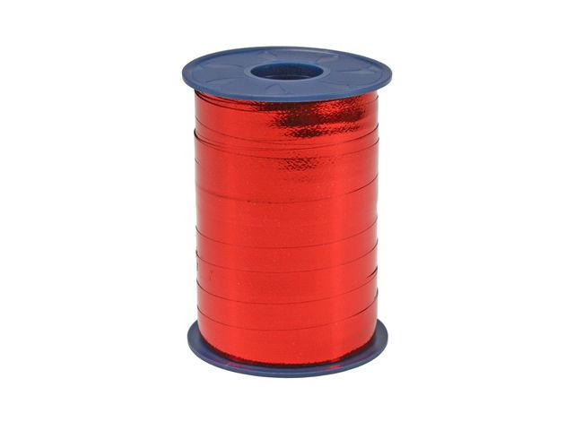 BildePresentband metallic röd 10mmx250m