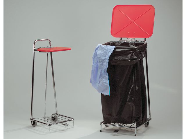 BildeSäckvagn lock/pedal 125L krom