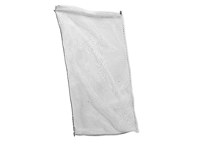 BildeTvättsäck blixtlås 45x75cm vit