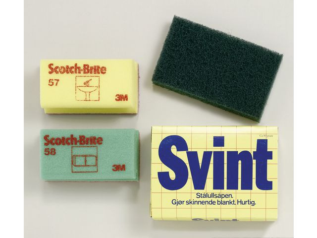 BildeRengöringssvamp SCOTCHBRITE 7x15cm vit
