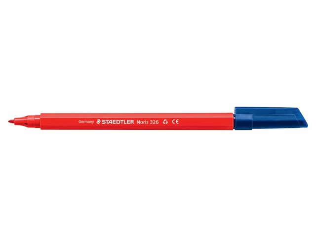 BildeFiberpenna STAEDTLER 326 1mm röd
