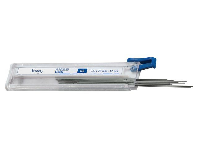 BildeReservstift LYRECO 0,5mm HB 12/fp