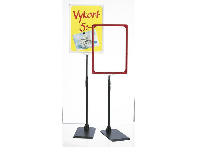 BildeTeleskopställ inkl fot+stång+ram A4 vit