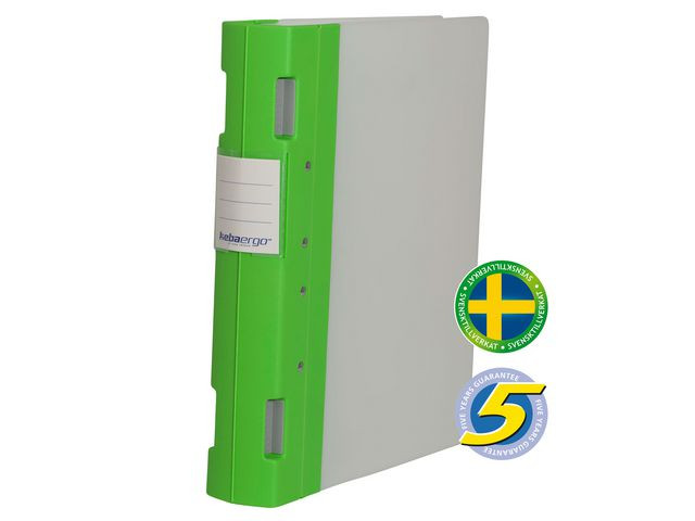 BildeGaffelpärm KEBAErgo A4 55mm lime/neutral