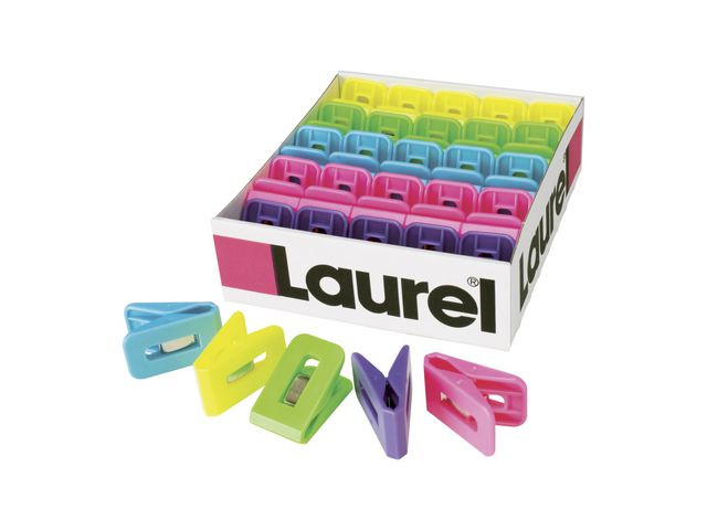 BildePappersklämma LAUREL plast 25x43mm