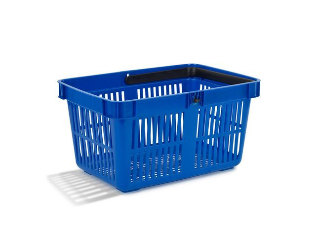 BildeKundkorg 27L blå