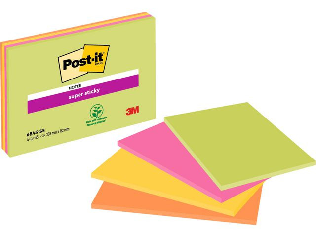 BildeNotes POST-IT SS Meeting Note 203x152mm