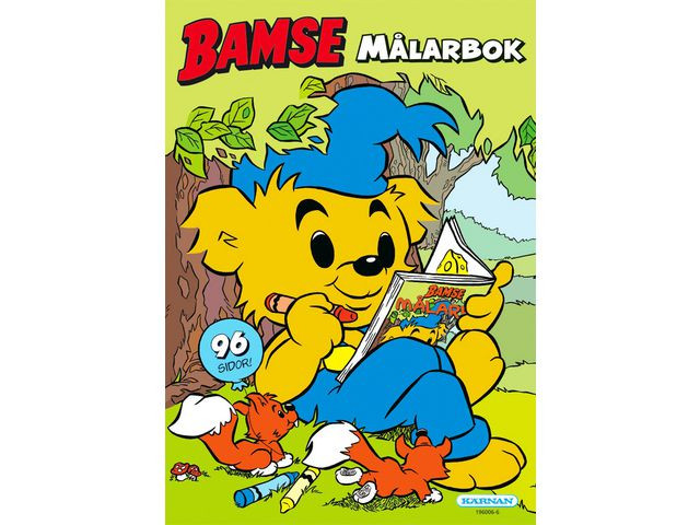 BildeMålarbok Bamse