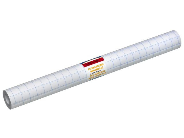 BildeBokplast självhäft. 80my 50cmx10m blank