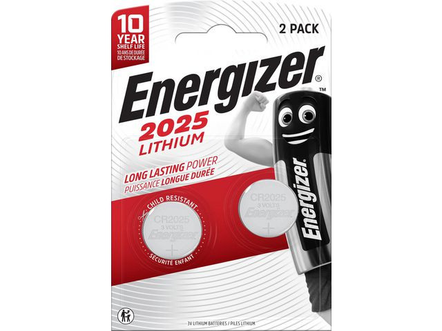 BildeBatteri ENERGIZER Lithium CR2025 2/fp