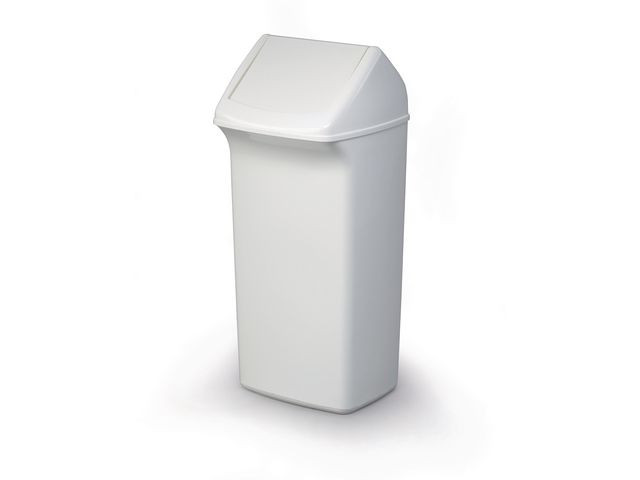 BildeAvfallshantering DURABIN vipp 40L vit