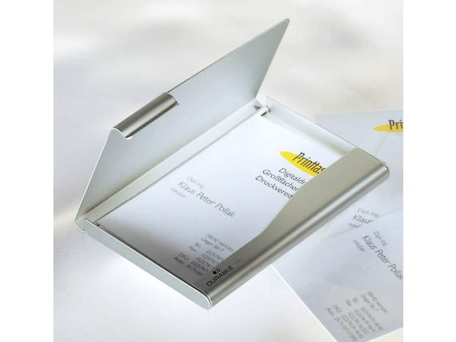 BildeVisitkortshållare DURABLE aluminium