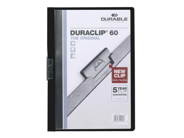 BildeKlämmapp Duraclip 2209 A4 6mm svart
