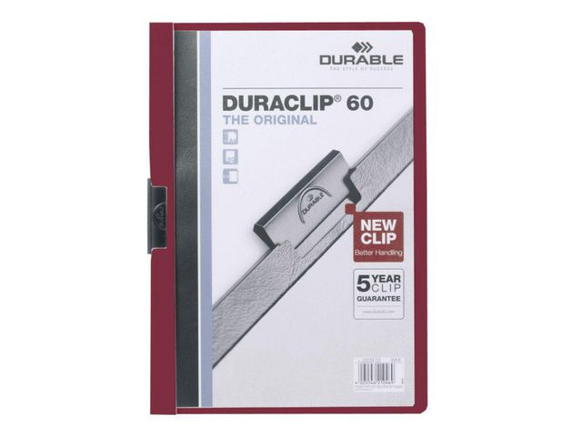 BildeKlämmapp Duraclip 2209 A4 6mm röd