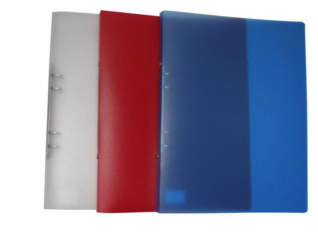 BildeRingpärm A4 16mm böjbar plast transp.