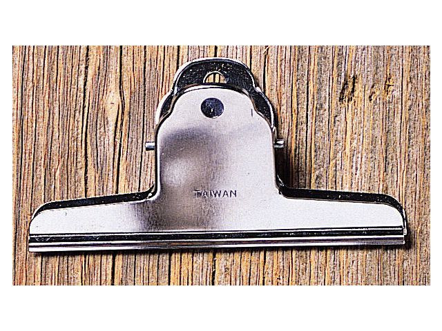 BildePappersklämma med fjäder 114mm
