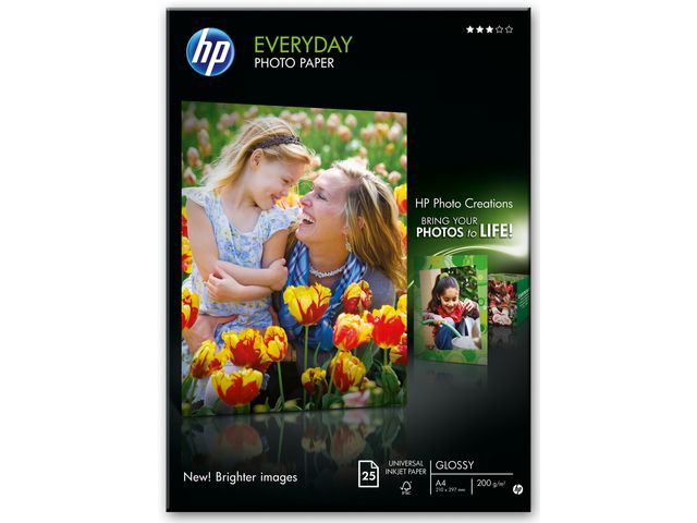 BildeFotopapper HP Q5451A A4 200g 25/fp