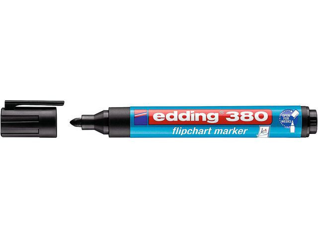 BildeBlädderblockspenna EDDING 380 svart