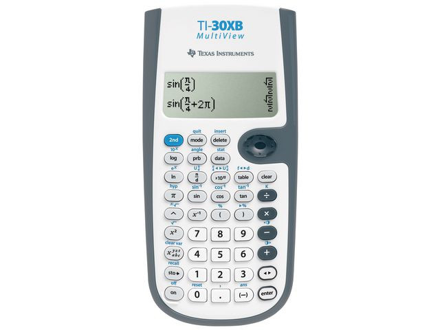 BildeTeknisk räknare TEXAS TI-30XB Multiwiew