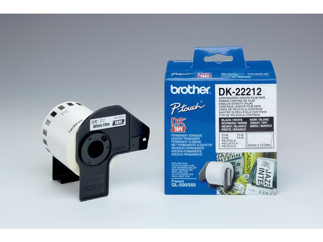 BildeEtikett BROTHER DK22212 pl 62mmx15,24m